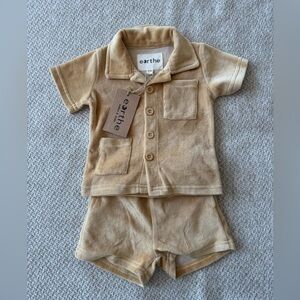 Eorthe baby Boxy terry set 3/6m NWT